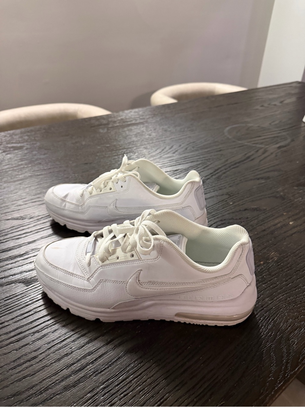 Nike Air Max LTD 3 Triple White Men’s Size 10.5 687977-111